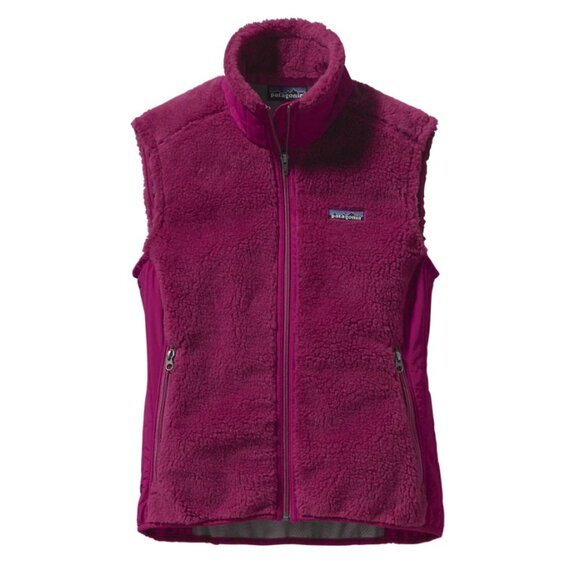 VTG Patagonia Retro-X Fleece Vest in Magenta M - Picture 2 of 8